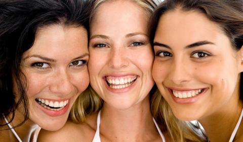 Nashville's Best Dentist young girls flashing bring smiles