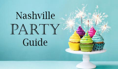 Nashville Party Guide Nashville Party Cake, Streamers and sparklers