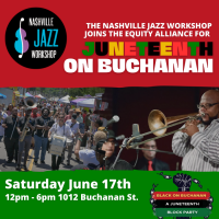Nashville Jazz Workshop’s Juneteenth Jazz and Art Live Experience 