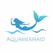 AquaMermaid logo mermaid png