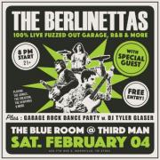 Garage Rock Dance Party w/ The Berlinettas at The Blue Room