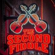 The Second Fiddle Building Sign in downtown Nashville Tennessee